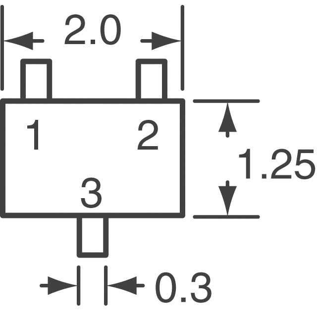 RHU002N06T106 Rohm Semiconductor  Transistors - FETs MOSFETs - Single